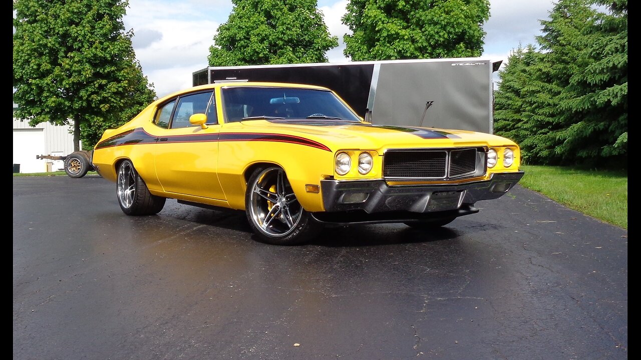 GSX ? 1970 Buick Skylark 2 Door Post Restomod & 427 Engine Sound on My Car Story with Lou Costabile