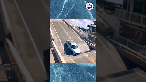 Car Accident Compilation: Stuck in the moving bridge!