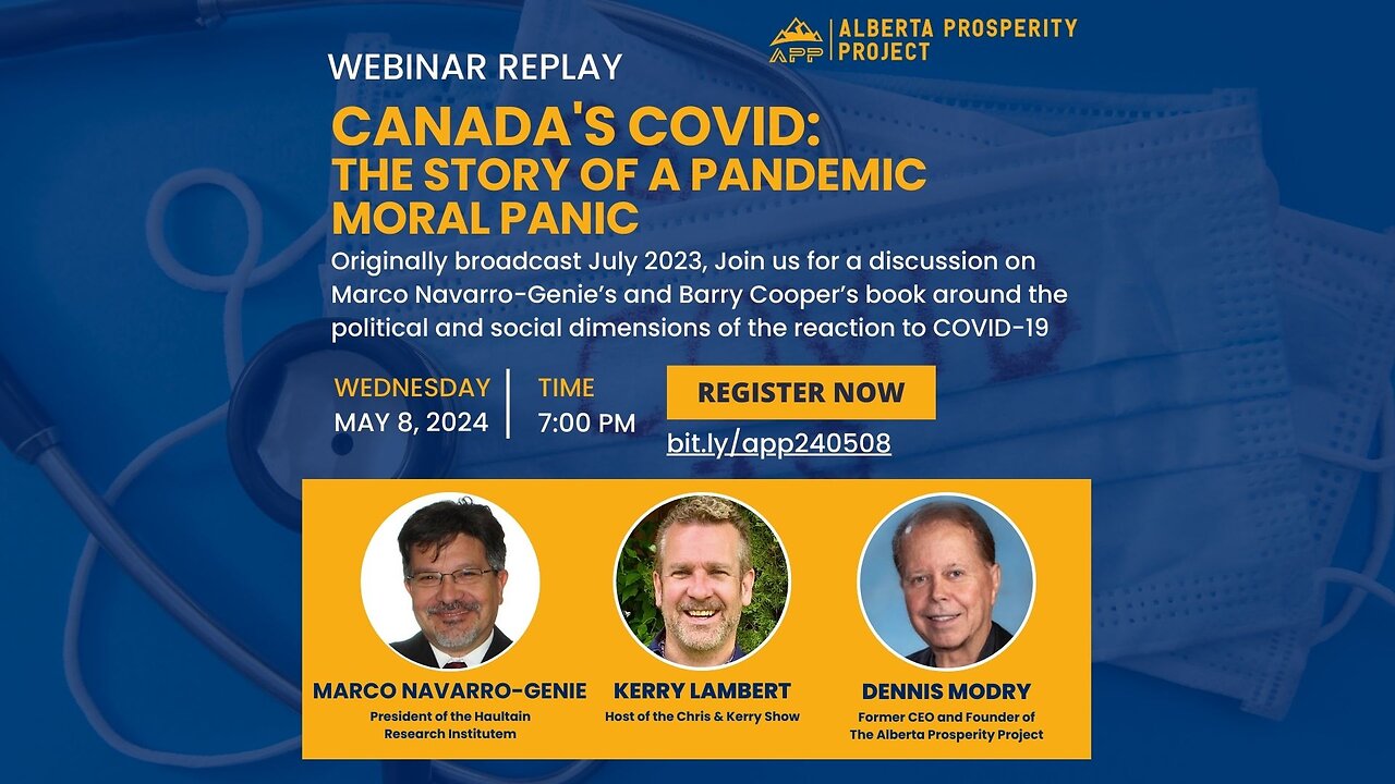 REPLAY Canada's Covid: The Story of a Pandemic Moral Panic