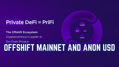 OffShift Anon USD And MAINNET Launch February 27th!