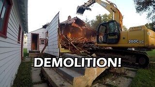 House demo start to finish