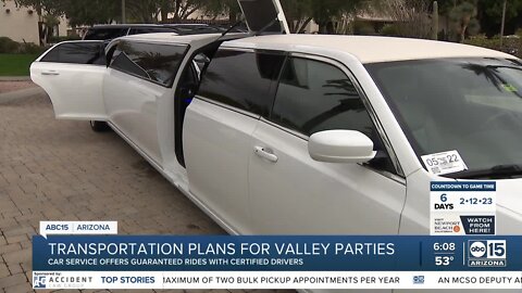 Super Bowl transportation: Car service options for party-goers