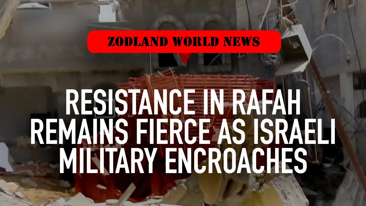 ►🚨▶◾️⚡️⚡️🇮🇱⚔️🇵🇸 Resistance in Rafah remains fierce as Israeli military encroaches | Jon Elmer