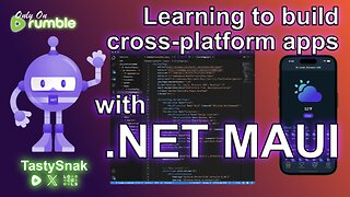 Let's learn .NET MAUI : Part 1 | 🚨RumbleTakeover🚨