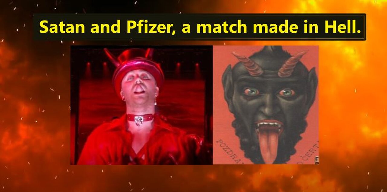 Pfizer and Satan, a match made in Hell.