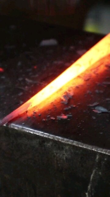 Blacksmith Forging Jewelry