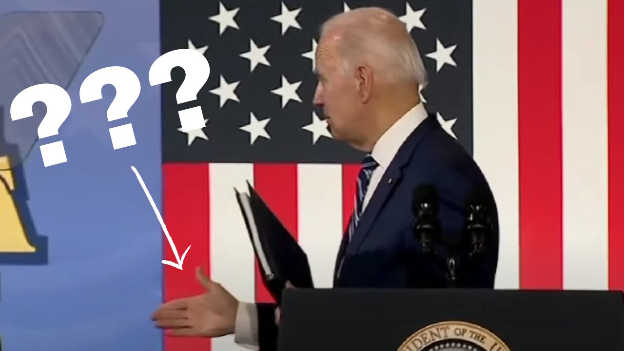 BIDEN being Dumb | shakes hands with no one