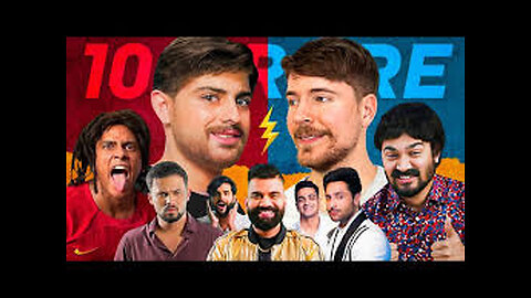 MR BEAST PARODY 🤑 Ft. INDIAN CREATORS |Ubaid Everyday Adventures