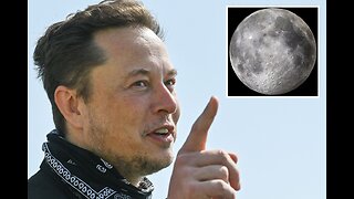 NWO Puppet Elon Musk Lies Again to Hide the Truth That the Moon Is Local, Plasma & a Flat-Earth Map!