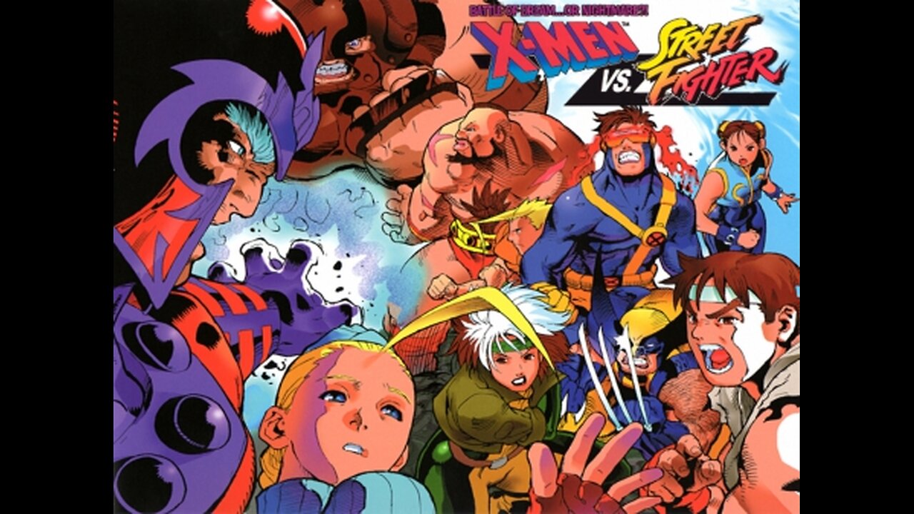 X-Men Vs Street Fighter Gameplay