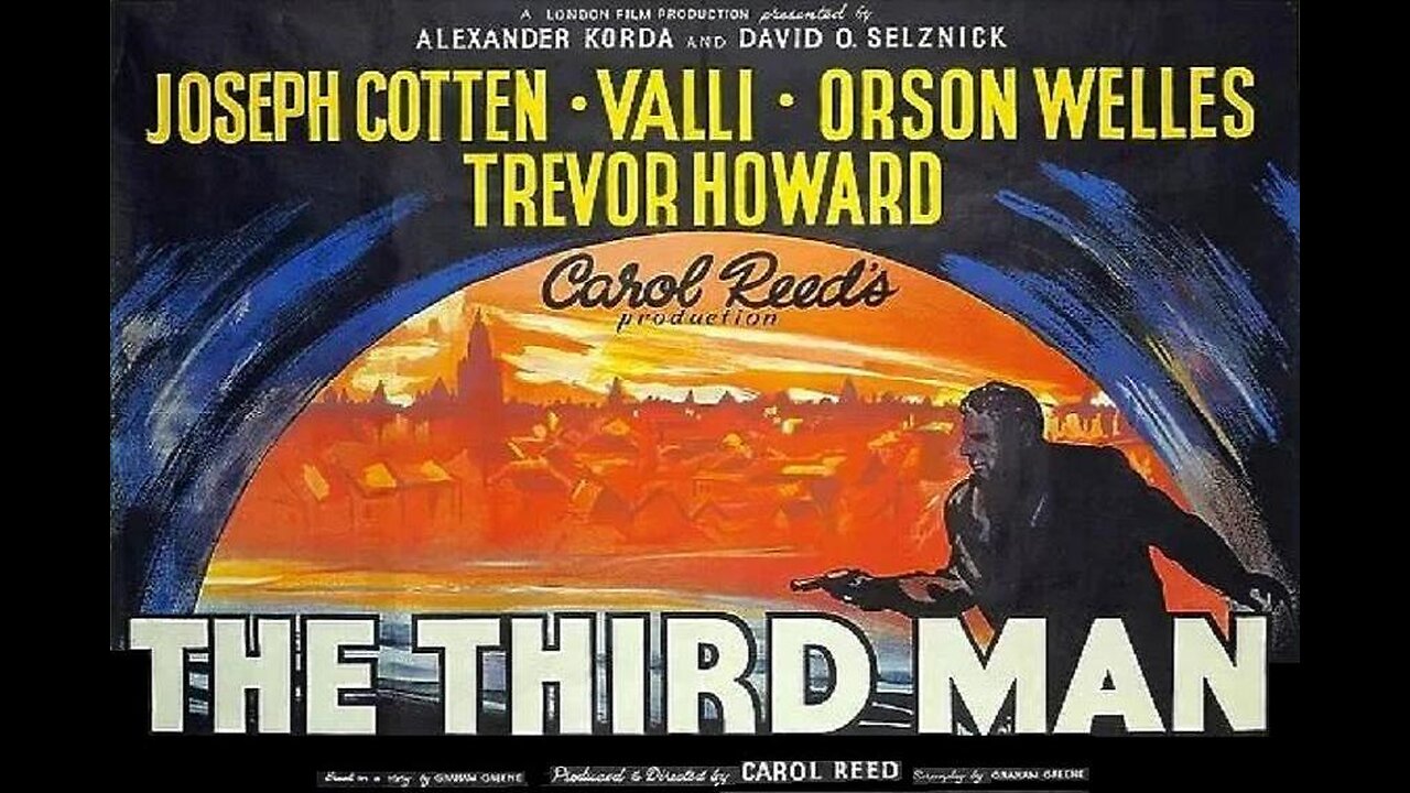 THE THIRD MAN 1949 Carol Reed Directs Orson Welles & Joseph Cotten FULL MOVIE in HD