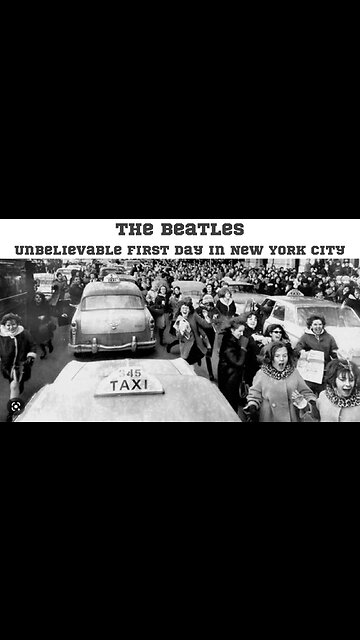 Beatles Take NYC by Storm - What Happened on this Day in Rock N Roll History? #shorts #beatles