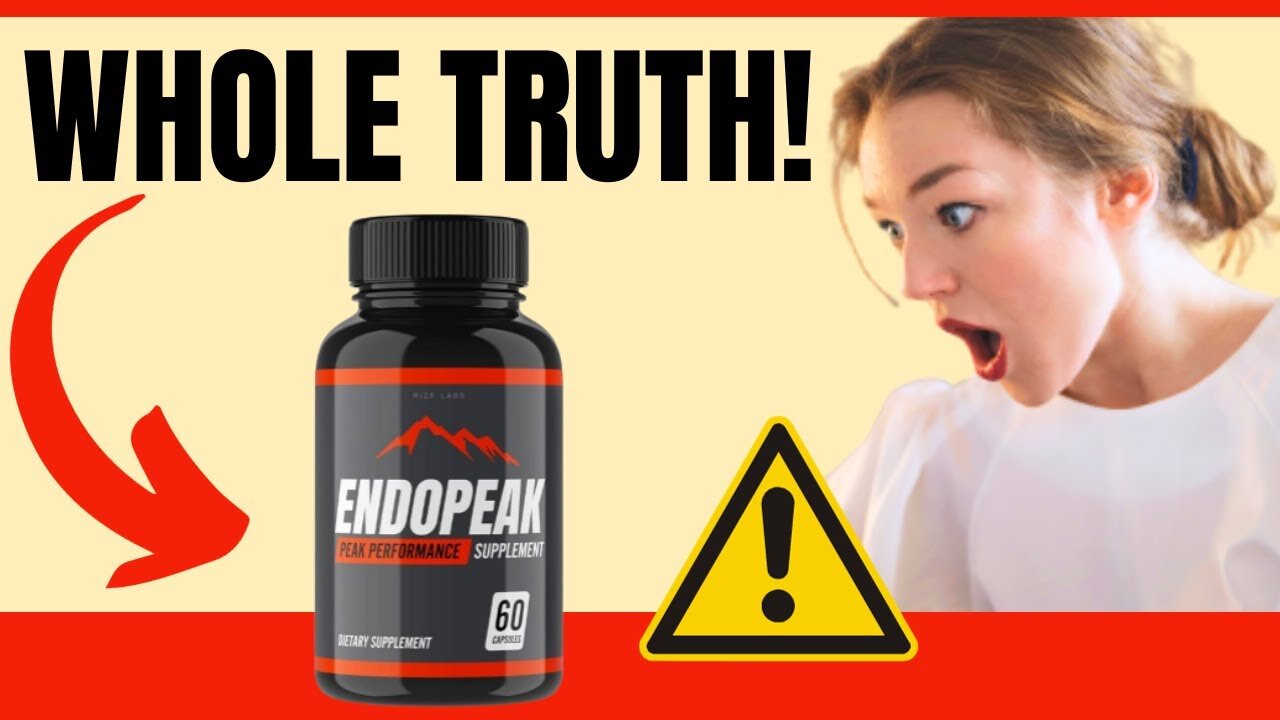 🔴ENDOPEAK - EndoPeak Review ((🔴 ALERT!!🔴)) - Endo Peak Reviews - EndoPeak Supplement 2024