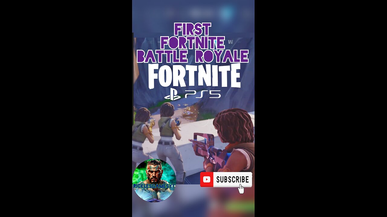 Fortnite "First Fortnite Battle Royale" Part 1