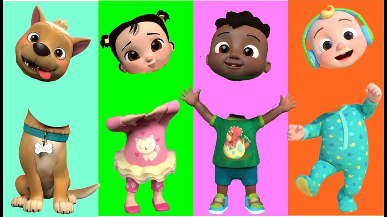 Cocomelon | Match The Head | Cool Video For Fun #21