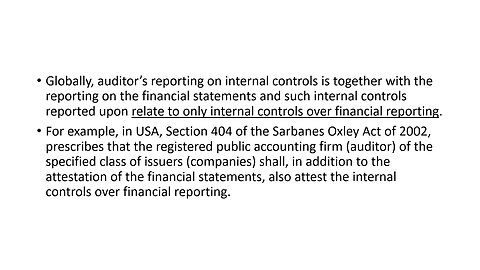 Overview of Guidance Note on Audit of Internal Financial Controls Over Financial Reporting