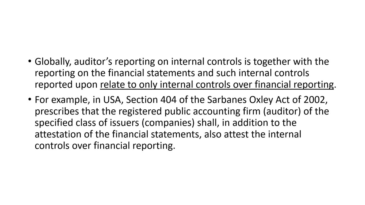 Overview of Guidance Note on Audit of Internal Financial Controls Over Financial Reporting