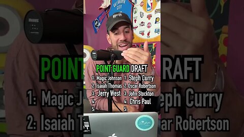 The POINT GUARD Draft!! Controversial First Pick?! #shorts #pointguard #draft #nba #sportslover