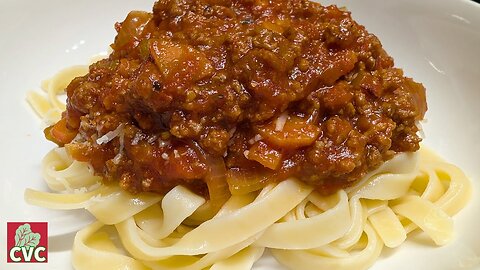 Ragu Spaghetti Meat Sauce, Cooking with Chris