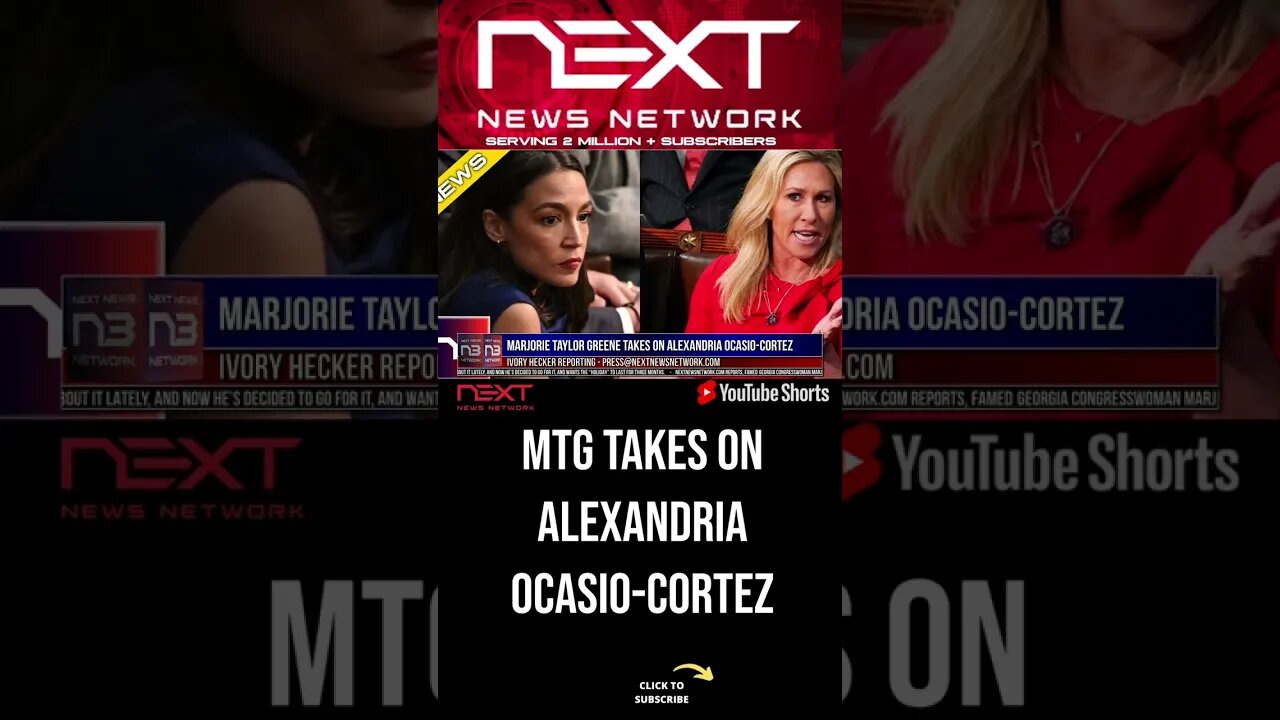 Marjorie Taylor Greene Takes On Alexandria Ocasio-Cortez #shorts