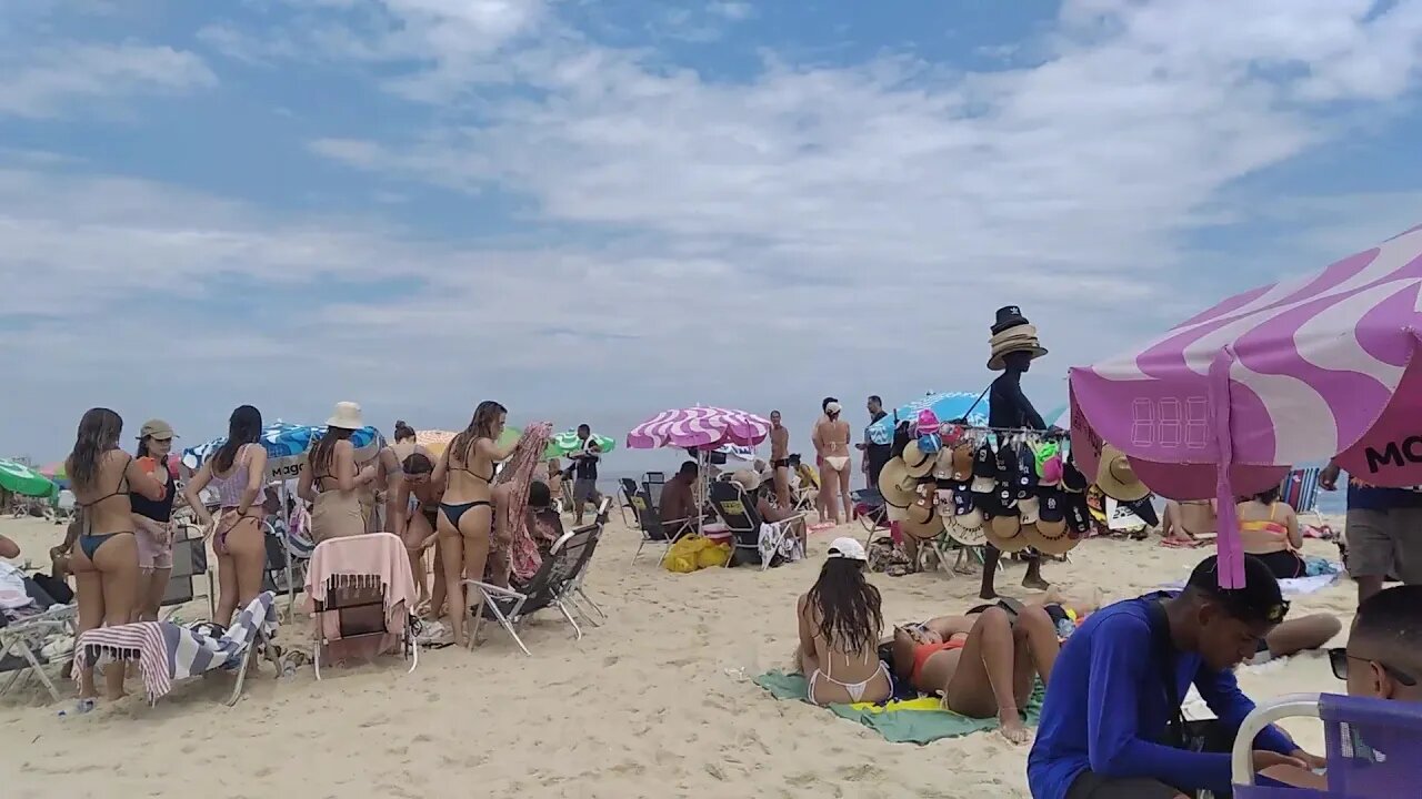 🇧🇷 Ipanema Beach, Rio de Janeiro 🌊 walking tour