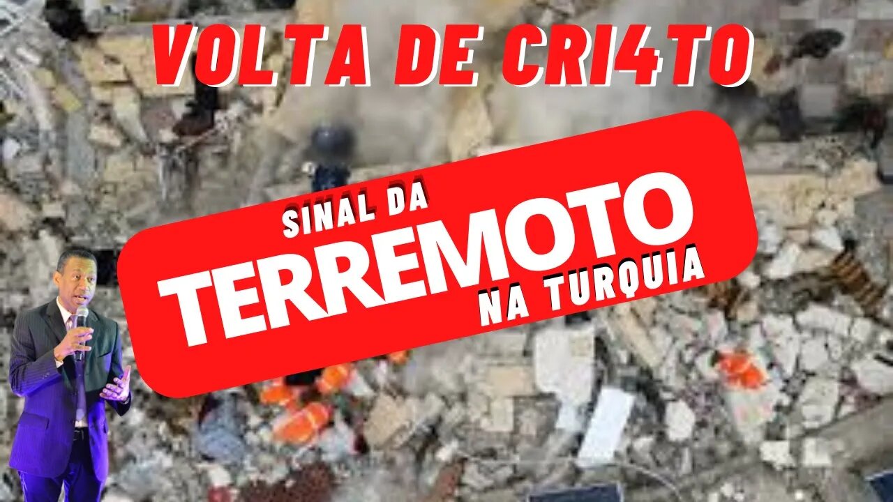 O terremoto na Turquia sinal da volta de Jesus #terremoto