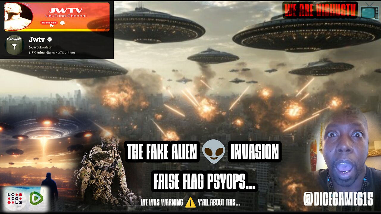 The Fake Alien 👽 Invasion False Flag Psyops... #VishusTv 📺