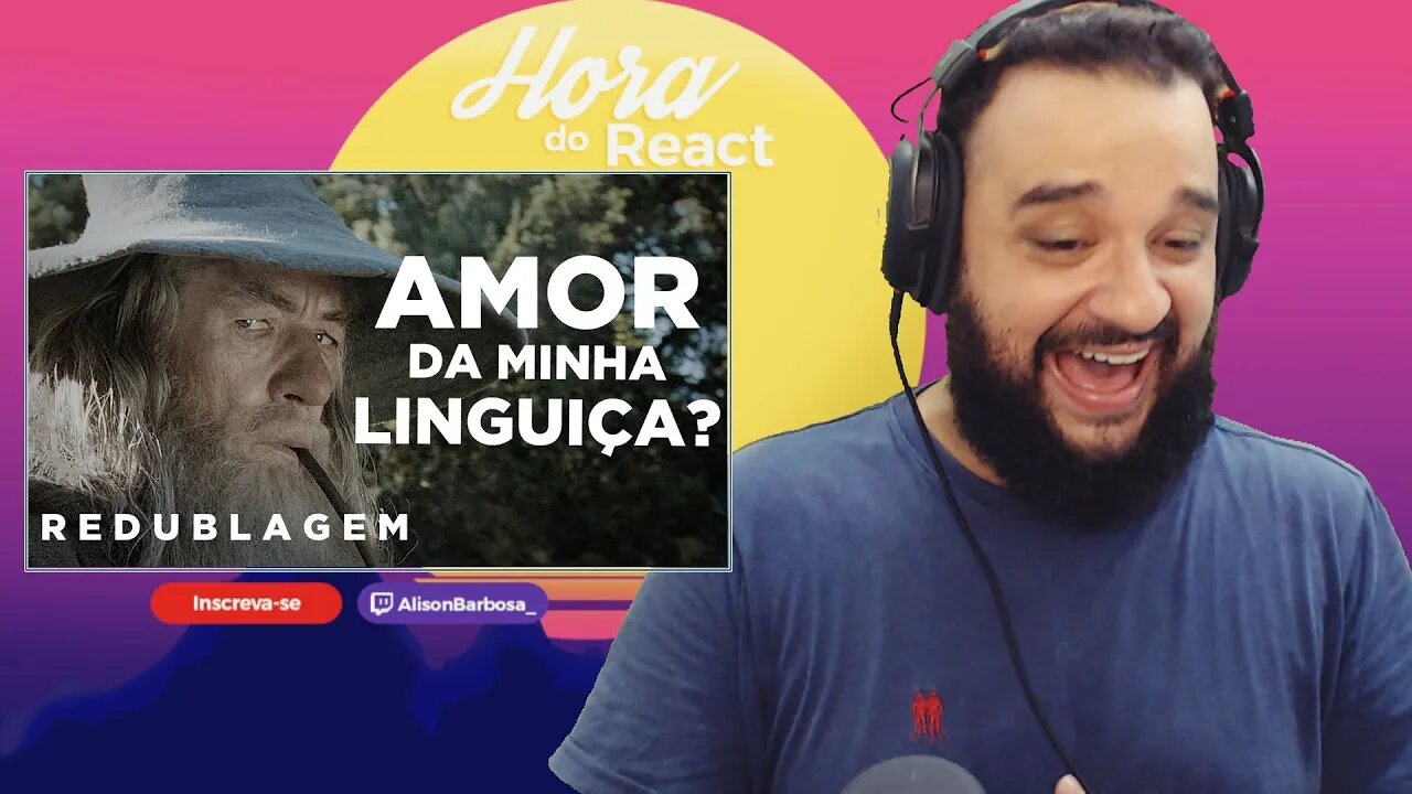 (REACT) Gandalf Gaiato #2 (Paródia Redublagem) -@Pabollo