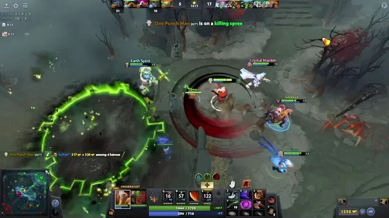 Dota 2 - Juggernaut 1 core win!