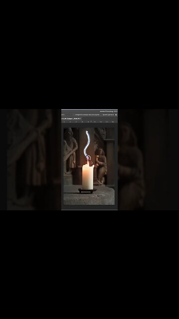 Adobe Photoshop Tutorial Perspective ( Smoke effect Photoshop) #shorts