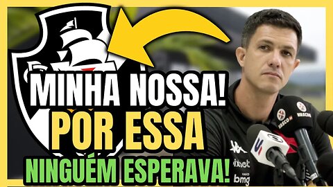 DE AGORA! SEM MISTÉRIOS! BARBIERI REVELA DECISÃO QUE SURPREENDE A TODOS! NOTICIAS DO VASCO