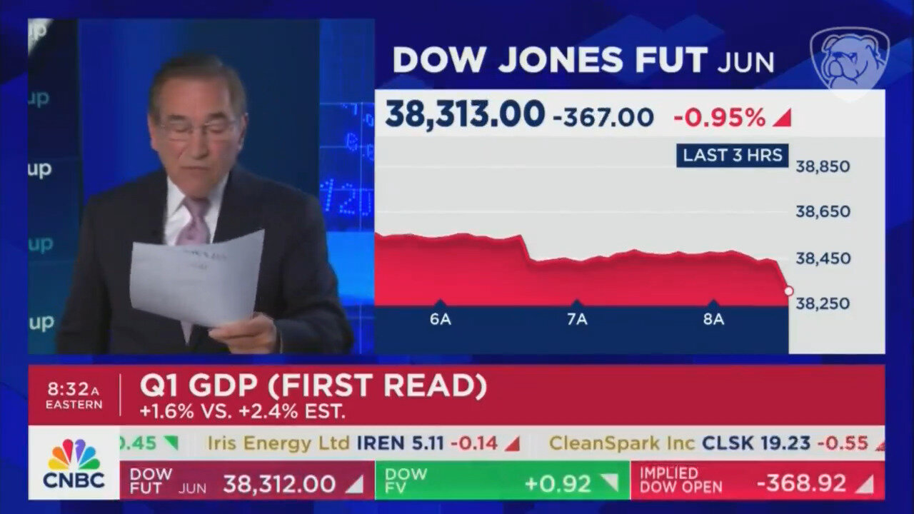 Bidenomics, Baby! Economic Growth Slowed Significantly In First Quarter