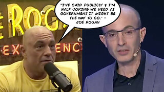 Artificial Intelligence | "I've Said Publicly & I'm Half Joking We Need AI Government. It Might Be the Way to Go." - Joe Rogan + "This Is the End of Human History. Power Is Shifting to a Non-Human Intelligence." - Yuval H