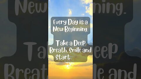 Everyday is a New Hope #short