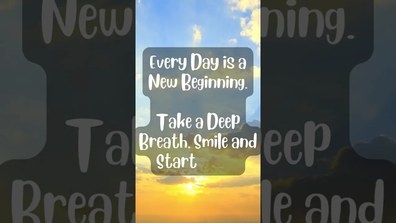 Everyday is a New Hope #short