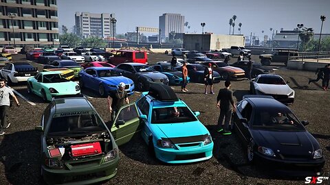 GTA 5 CAR MEET LIVE