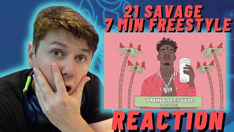 21 Savage - 7 Min Freestyle - IRISH REACTION