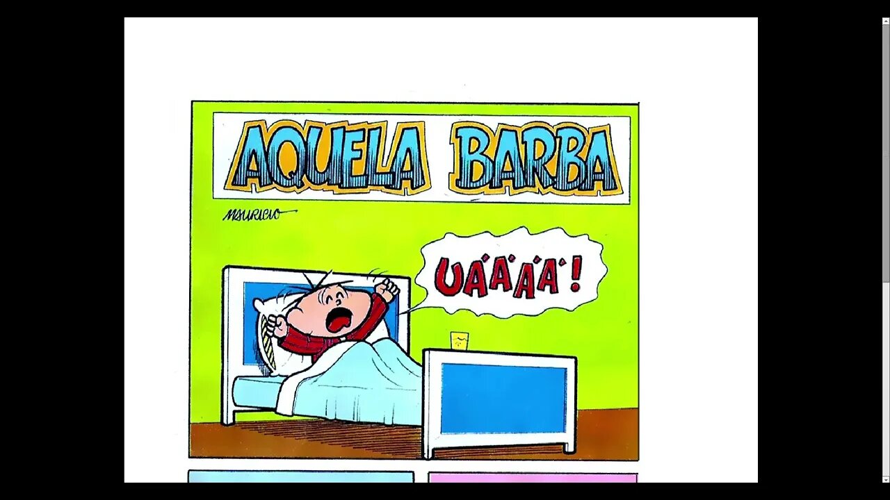 Cebolinha - Aquela Barba [Pause o Vídeo Caso Não Consiga Ler]