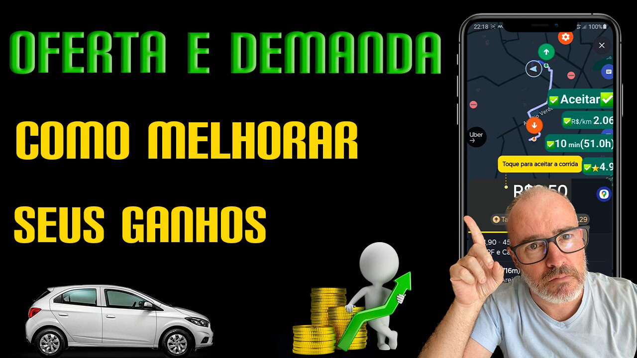 MELHORE SEUS GANHOS NOS APLICATIVOS | Lei de Oferta e Demanda