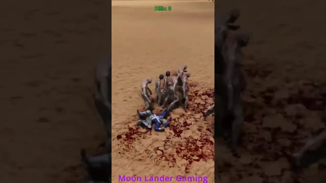 UEBS2 zombie battle.