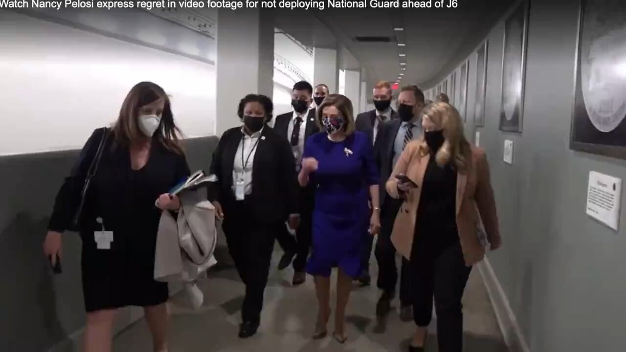 Nancy Pelosi In Never Seen Footage