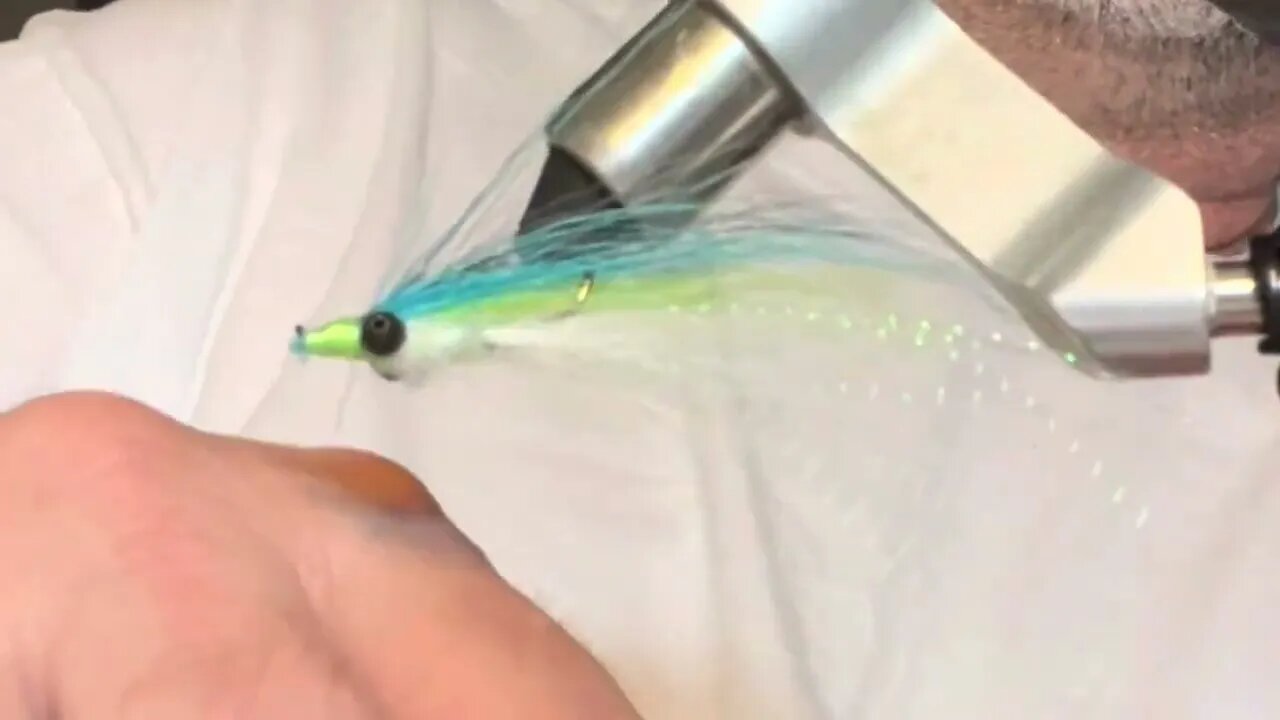 #6 Hook Sexy Shad Clouser Minnow #fishing #flyfishing #flytying #fish #bass #trout #bassfishing #pet