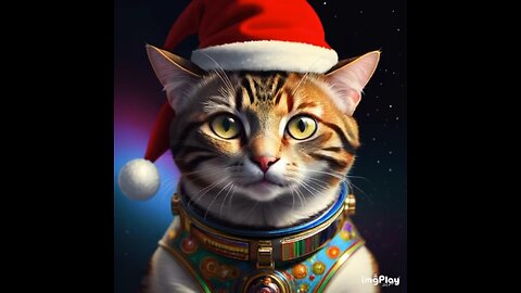 Cute Cat Picture 🎄