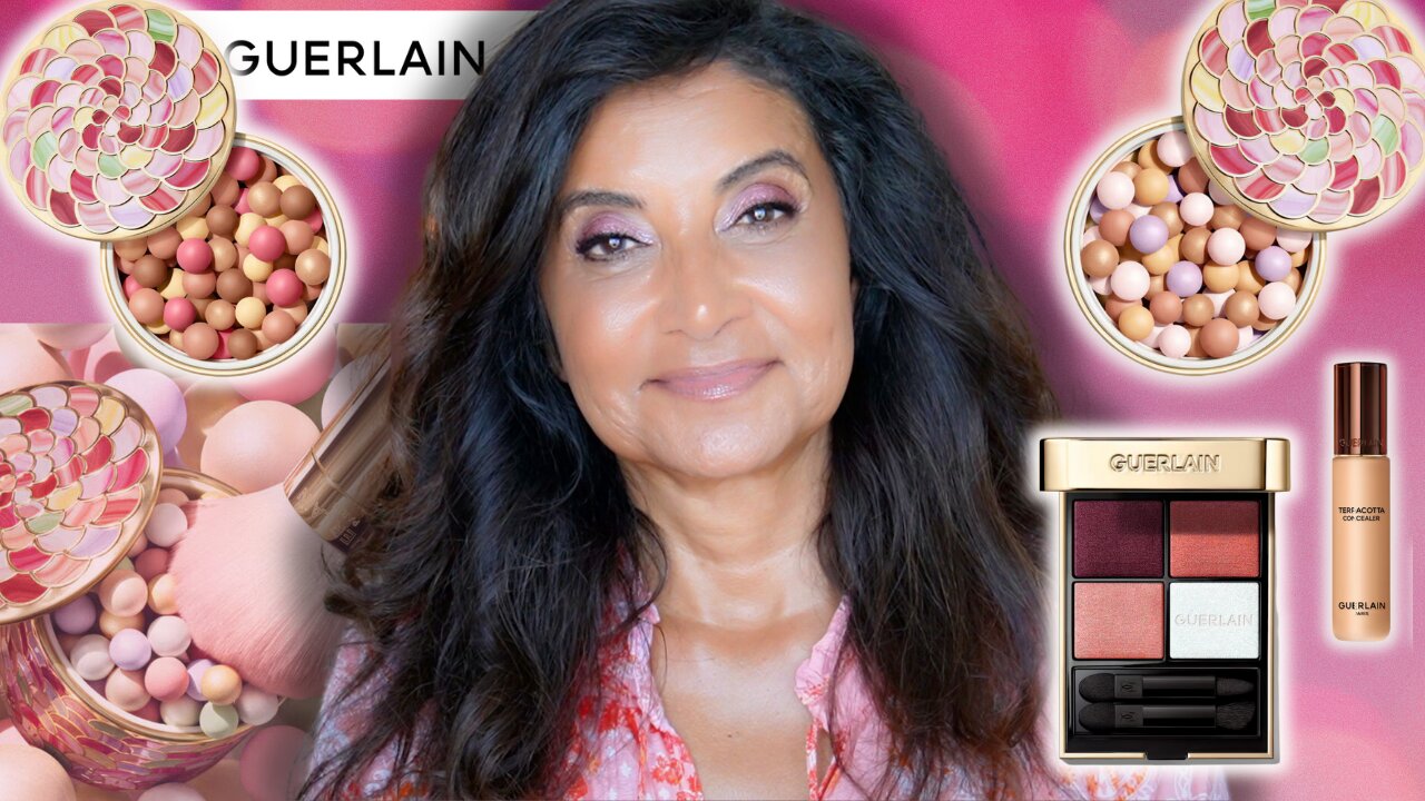 Guerlain Meteorites 03, 04 and Eyeshadow Quad Aura Glow