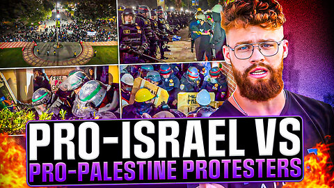 RIOT AT UCLA: Police Raid Pro-Palestine Encampment | Tayler Hansen