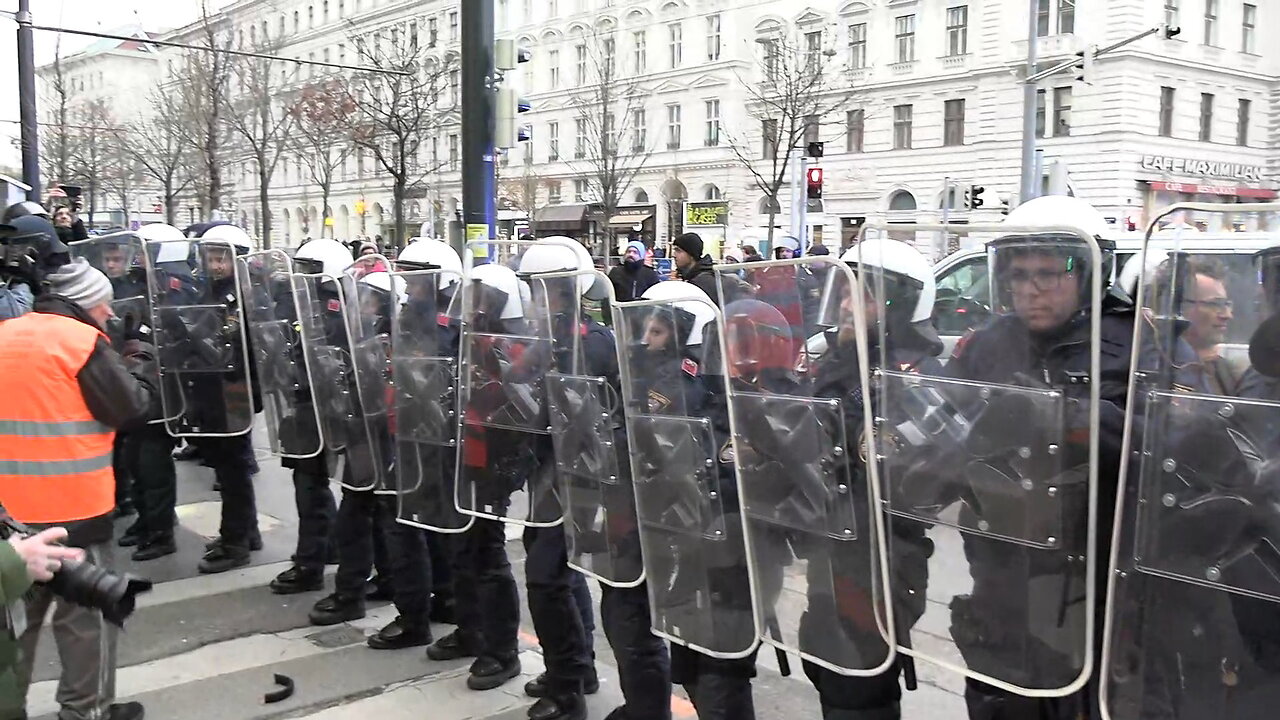 Peace rally in Vienna