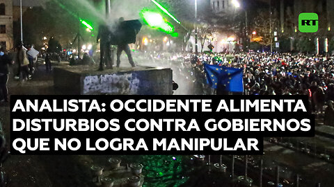 Analista: Occidente alimenta disturbios contra gobiernos no alineados