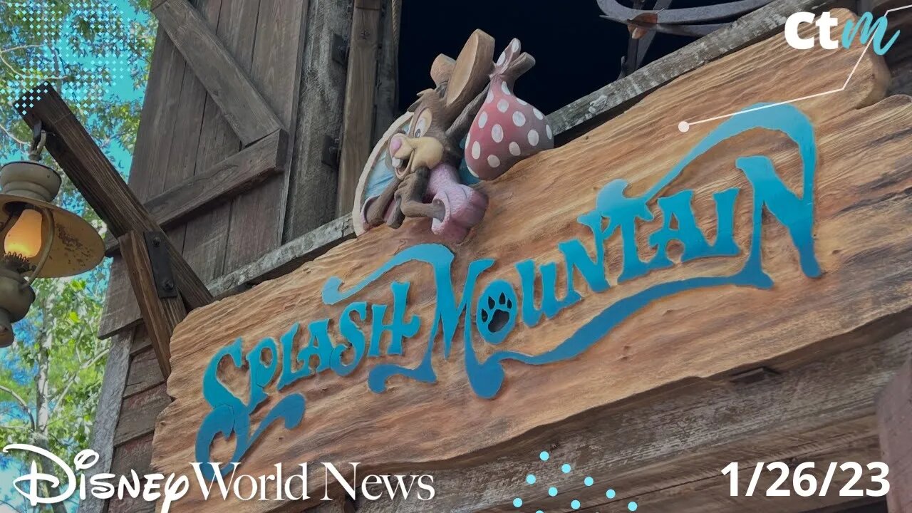 Splash Mountain Is Officially Closed, Rodeo Roundup BBQ Gets An Opening Date & More | 1/26/23