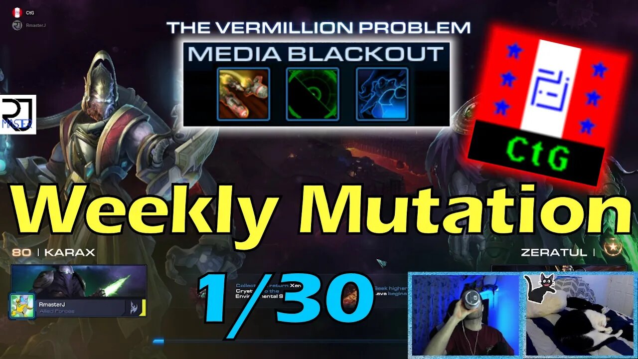 Media Blackout - Starcraft 2 CO-OP Weekly Mutation w/o 1/30/23 with CtG!!!