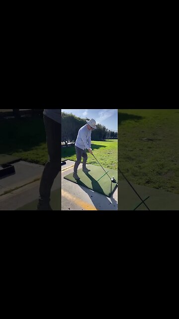 Golf driver smash #golfswing #golfinstruction #golftips #golf #shorts